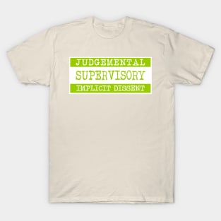 Green Warning T-Shirt